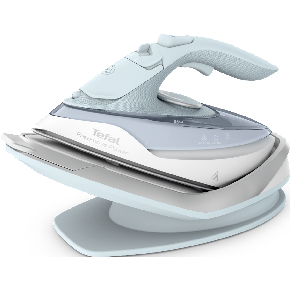 Tefal Freemove Power FV6642G0 Cordless Steam Iron - Light Blue & White