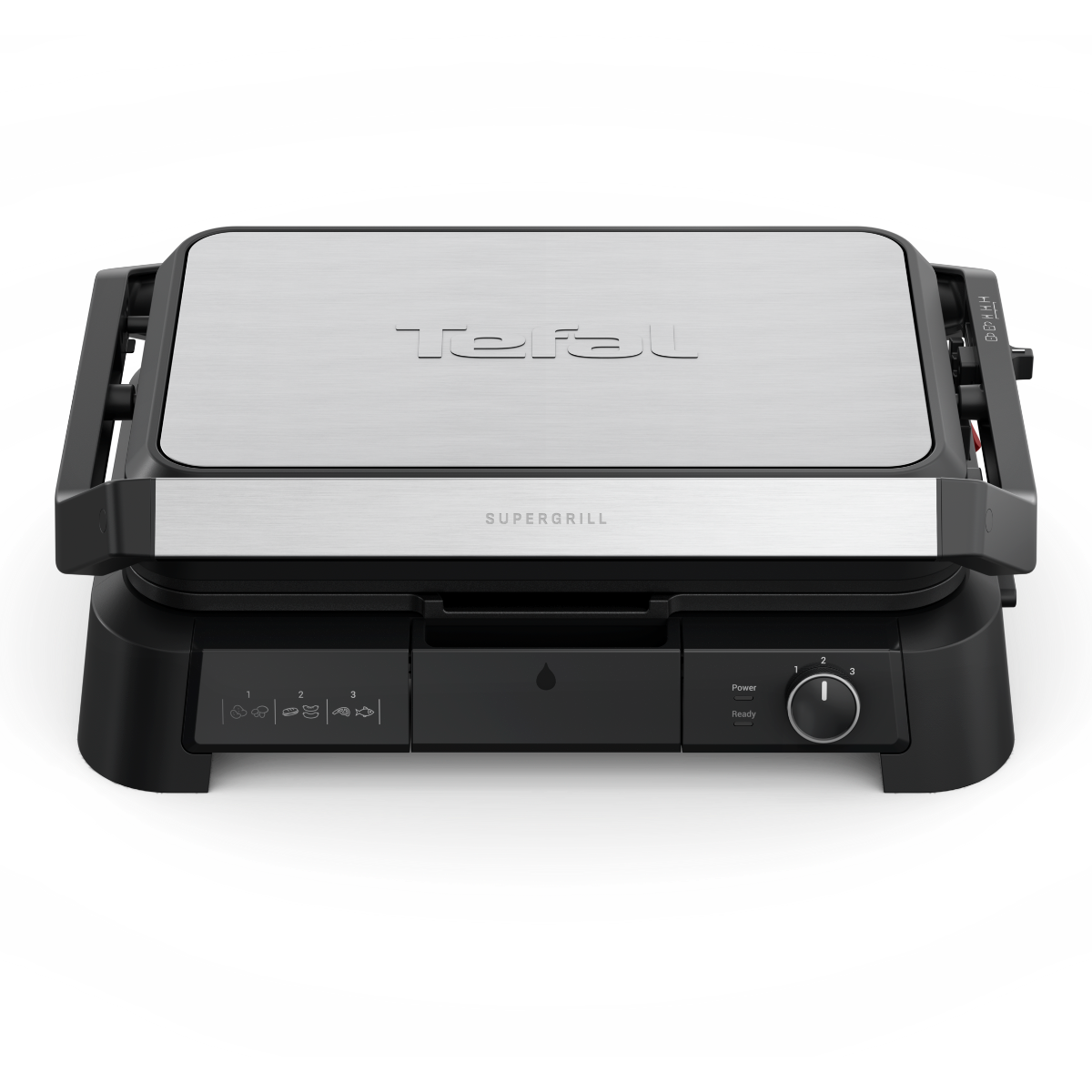 Tefal SuperGrill 3in1 XL, Contact Grill, Barbecue and Oven GC520DG1 - Stainless steel
