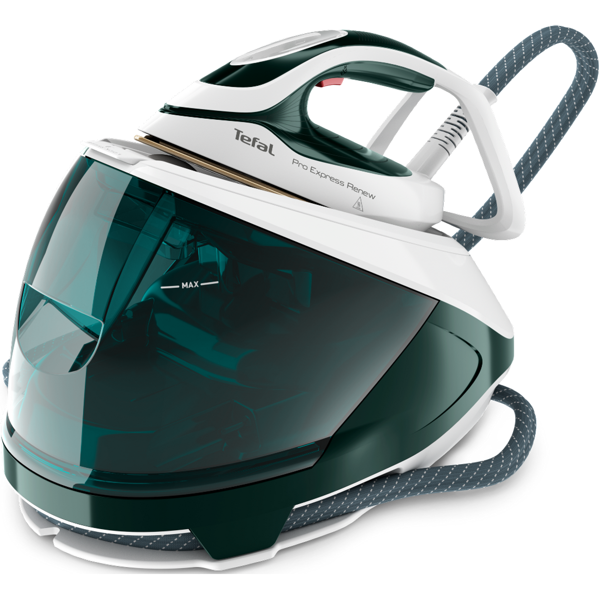 Tefal Pro Express Eco GV9E21G0 Energy-Saving Steam Generator Iron - Forest Green