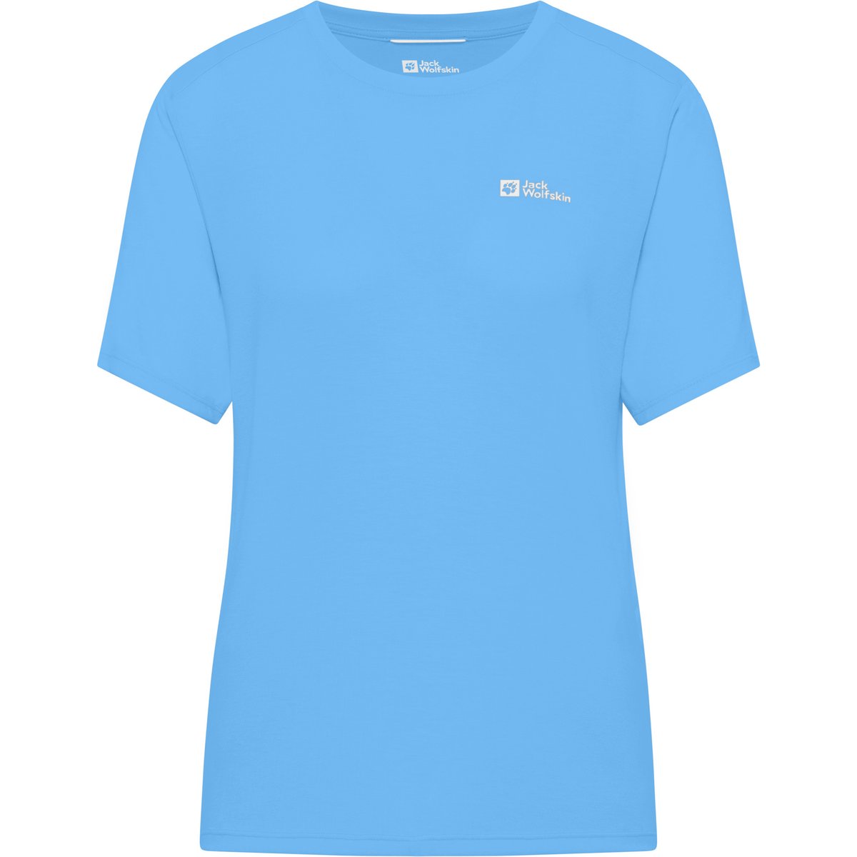 Jack Wolfskin Women's Vonnan Short Sleeve Tee Mid Blue