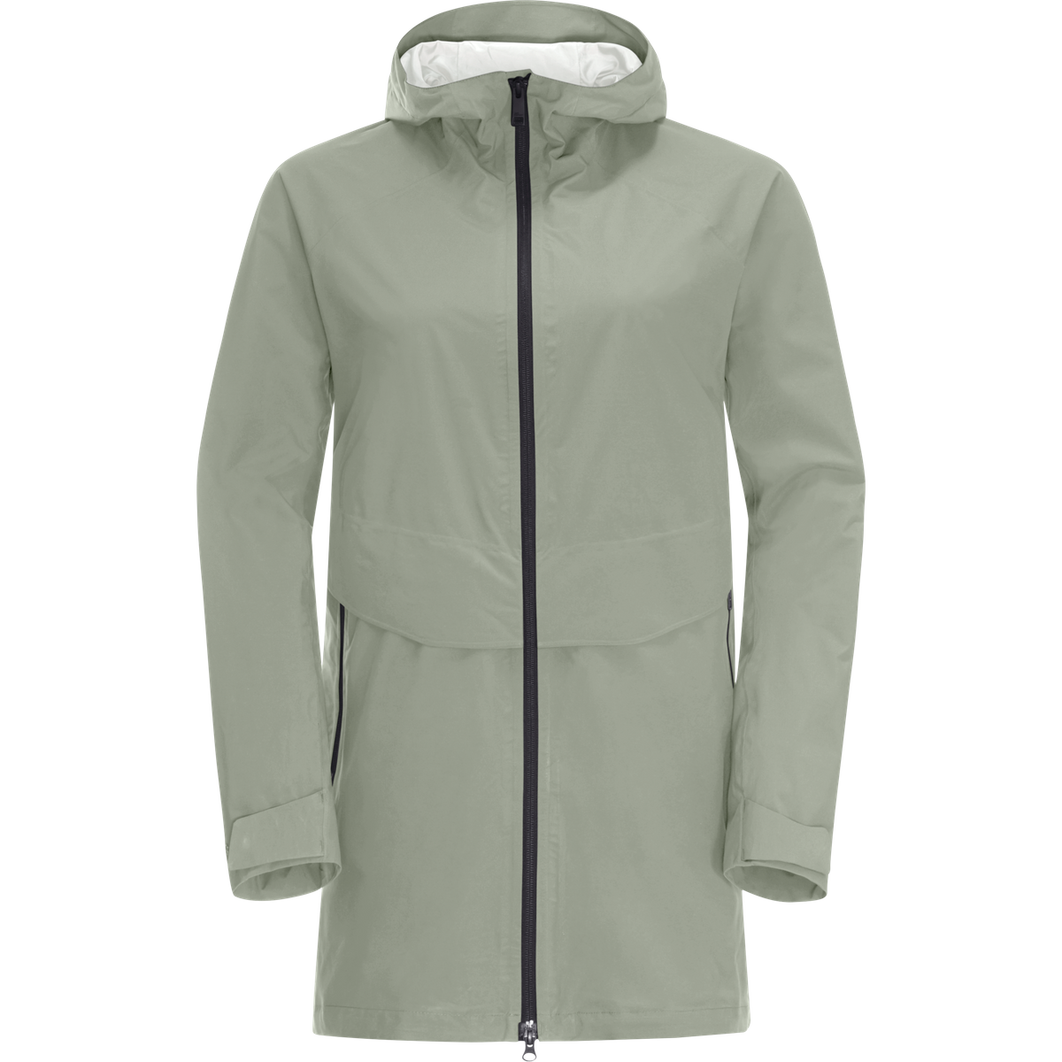 Jack Wolfskin Women's Mainkai Long Jacket Mint Leaf