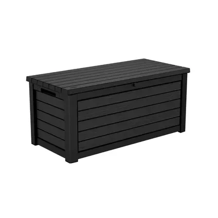 Keter Kussenbox Northwood - Houtlook - Antraciet - 630l - 155,4x73x69,3cm