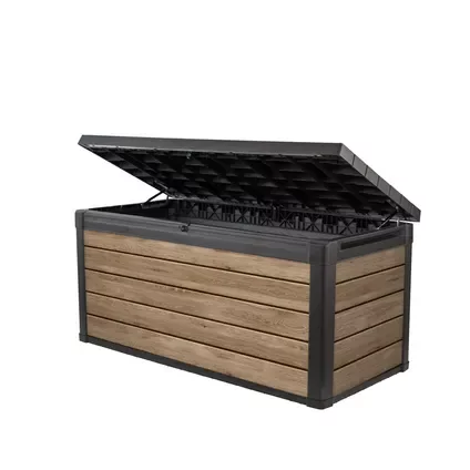 Keter Kussenbox Signature Ashwood - Houtlook - 570l - 151,7x72,5x70cm