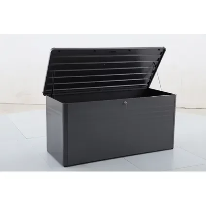 Central Park Kussenbox Strongbox - Staal - Antraciet - 1030l - 180x79x83cm