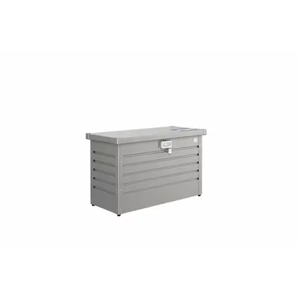 Biohort Kussenbox Pakket-box 100 - Metaal - Kwartsgrijs-metallic - 101x46x61cm