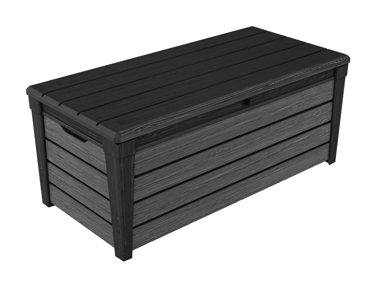 Kussenbox opbergbox antraciet 145x60,3x69,7cm