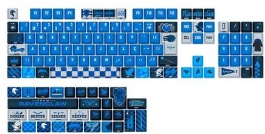Imagem principal Keycap Gamer Redragon Harry Potter Corvinal, ABNT2, Azul - HP-941 Redragon