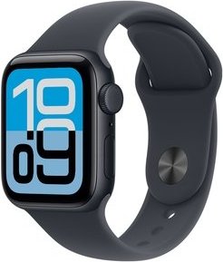 Apple Watch SE 3 GPS + Cellular, Caixa Meia-noite de Alumínio de 44 mm, Pulseira Esportiva Meia-noite, Tamanho P/M - MEPH4AM/A