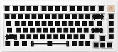 Imagem principal Base de Teclado Mecânico Akko MOD006, Hot Swappable DIY kit com Estrutura de Montagem de Gaxeta, Branco Pérola - 6925758617925 Akko