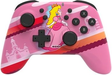 Imagem principal Controle Sem Fio HORI Horipad Peach, Bluetooth, para Nintendo Switch - NSW-360U Hori