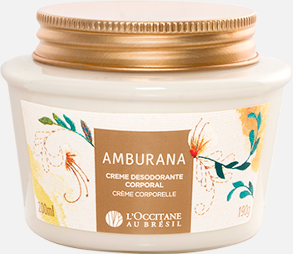 Imagem principal Creme Desodorante Corporal Amburana 200ml L'Occitane au Bresil L'Occitane au Bresil
