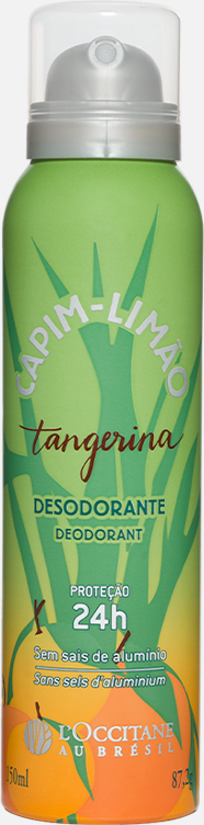 Imagem principal Desodorante Capim-Limão Tangerina 150ml L'Occitane au Bresil L'Occitane au Bresil