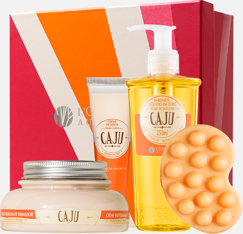 Imagem principal Presente Hidratação e Banho Caju