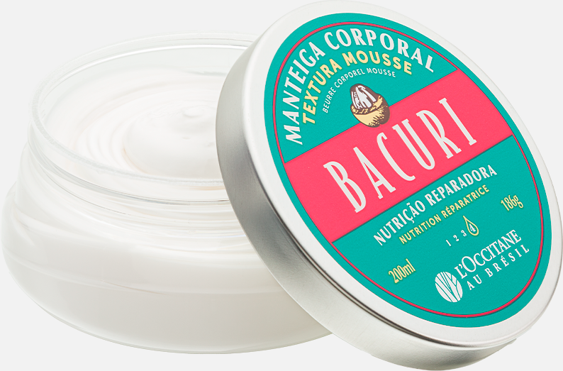 Imagem principal Manteiga Corporal Textura Mousse Bacuri 200ml L'Occitane au Bresil L'Occitane au Bresil