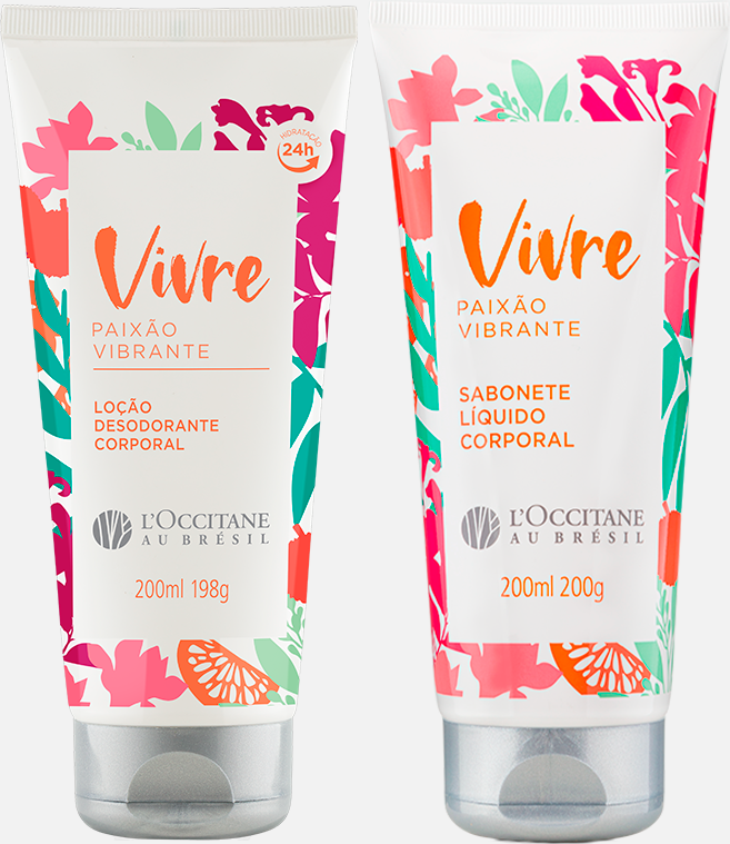 Imagem principal Combo Loção e Sabonete Paixão Vibrante L'Occitane au Bresil L'Occitane au Bresil