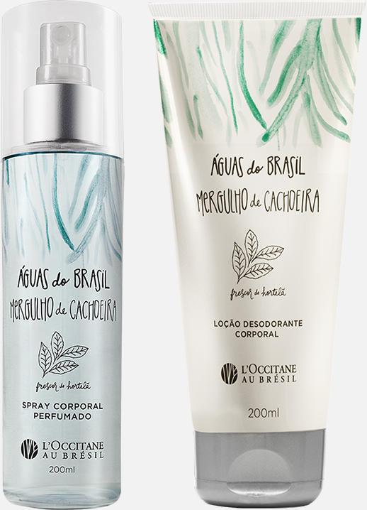 Imagem principal Loção Corporal e Spray Perfumado Mergulho de Cachoeira L'Occitane au Bresil L'Occitane au Bresil
