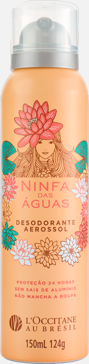 Imagem principal Desodorante Aerossol Ninfa das Águas 150mL Loccitane Au Bresil BR Loccitane Au Bresil BR