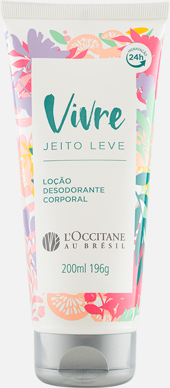 Imagem principal Loção Desodorante Corporal Jeito Leve 200ml L'Occitane au Bresil L'Occitane au Bresil