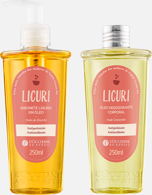 Imagem principal Combo Licuri: Óleo e Sabonete Líquido L'Occitane au Bresil L'Occitane au Bresil
