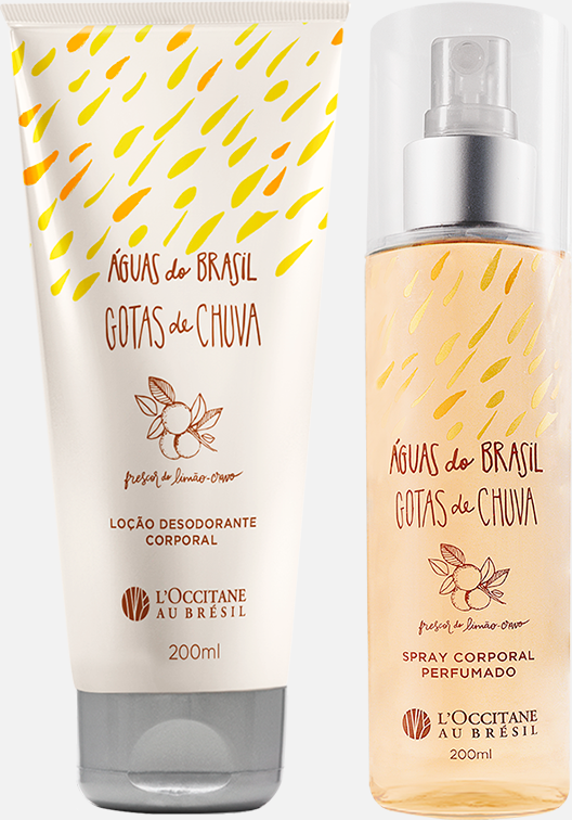 Imagem principal Combo Águas do Brasil Gotas de Chuva L'Occitane au Bresil L'Occitane au Bresil