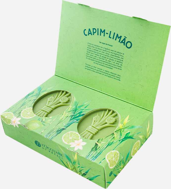 Imagem principal Kit Sabonete Perfumado Capim-Limão