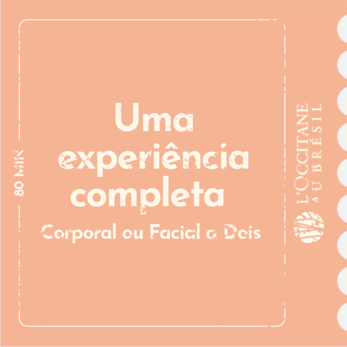 Imagem principal Tratamento a Dois 80 minutos + Adicional Banho de Imersão