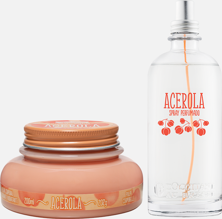 Imagem principal Duo Hidratação e Spray Perfumado Acerola L'Occitane au Bresil L'Occitane au Bresil