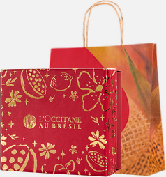 Imagem principal Combo Sacola M e Caixa G Natal - Até 3 Produtos Grandes Loccitane Au Bresil BR Loccitane Au Bresil BR