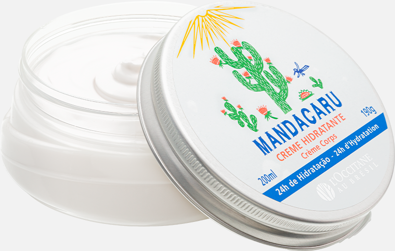 Imagem principal Creme Hidratante Corporal Mandacaru 200ml