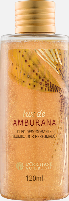 Imagem principal Óleo Desodorante Iluminador Perfumado Luz de Amburana 120mL Loccitane Au Bresil BR Loccitane Au Bresil BR