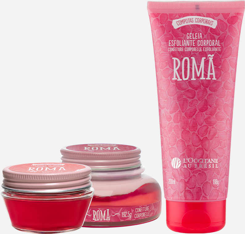 Imagem principal Combo Banho Esfoliante e Hidratação Romã L'Occitane au Bresil L'Occitane au Bresil