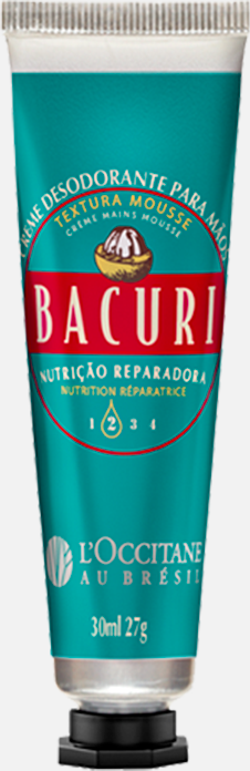 Imagem principal Creme Desodorante de Mãos Textura Mousse Bacuri 30ml L'Occitane au Bresil L'Occitane au Bresil