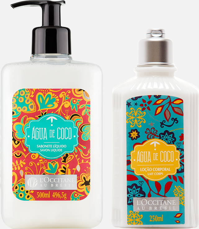 Imagem principal Sabonete Líquido e Loção Água de Coco L'Occitane au Bresil L'Occitane au Bresil