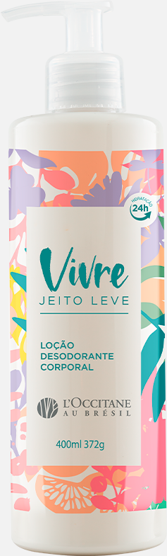 Imagem principal Loção Desodorante Corporal Jeito Leve 400ml L'Occitane au Bresil L'Occitane au Bresil