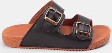 Imagem principal Rasteira Papete Penélope Flat Fivelas Metalizadas GABRIELA Preto GABRIELA Preto