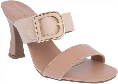 Imagem principal Tamanco Penélope Salto Taça Detalhe Fivela Color Caramelo PENÉLOPE Caramelo