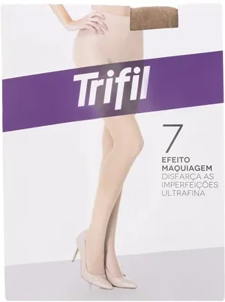 Meia-calça Feminina Trifil Efeito Maquiagem G Fio 7 Natural