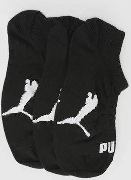 Meia Sapatilha Puma 34-39 Preta