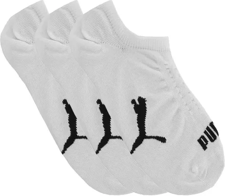 Kit Meia Sapatilha Puma 3 Pares 39-43 Branco