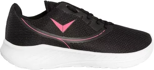 Imagem principal Tênis Vertus Esportivo Feminino Tecido Rosa Neon & Preto Vertus Preto