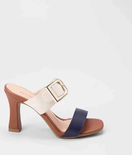 Imagem principal Tamanco Penélope Salto Taça Detalhe Fivela Marinho PENÉLOPE Marinho