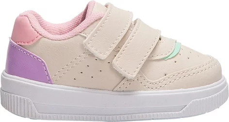 Imagem principal Tênis Infantil Gabrielinha Casual Tira Dupla Contato Recortes Bege Bege