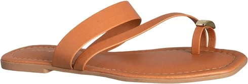 Imagem principal Rasteira Penélope Detalhe Enfeite Bold Caramelo PENÉLOPE Caramelo