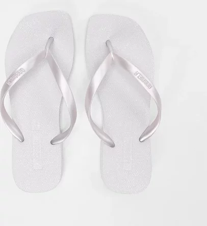 Imagem principal Chinelo Feminino Gabriela Glitter Branco Vinho GABRIELA Vinho