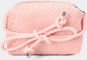 Imagem principal Bolsa Transversal Penélope Tressê Detalhe Alça Nó Rosa Prata PENÉLOPE Prata