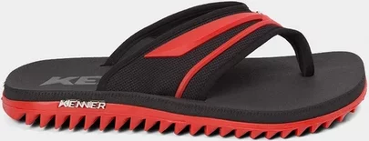 Imagem principal Chinelo Kenner Masculino Kivah & Vermelho Preto Kenner Preto
