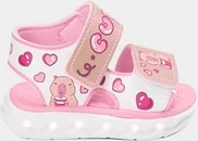Imagem principal Sandália Papete Bebê Gabrielinha Com Led Capivara Rosa GABRIELINHA Rosa