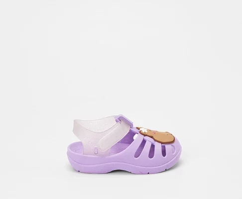 Sandália Bebê Gabrielinha Capivara Gliiter