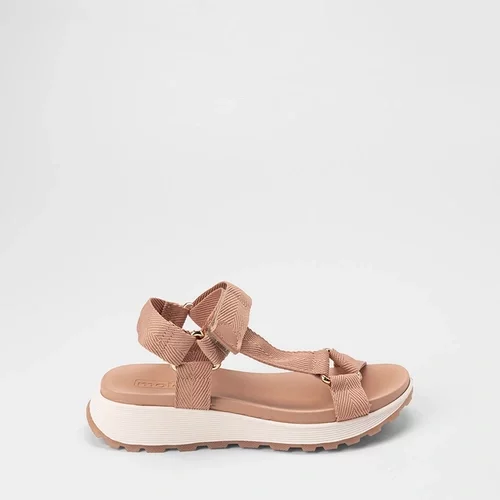 Imagem principal Sandália Feminina Moleca Anabela Tira Contato Nude Nude