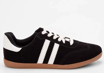 Imagem principal Tênis Casual Feminino Penélope Detalhe Recorte Camurça Vermelho PENÉLOPE Vermelho